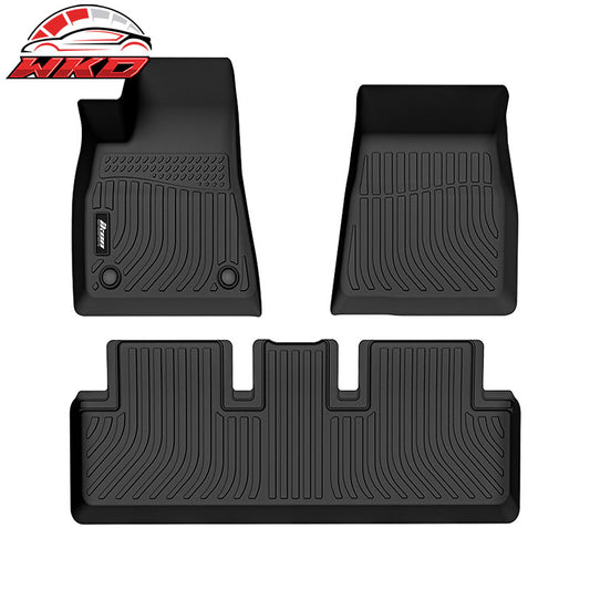 Wholesale 17-23 Tesla Model 3 All Weather 3D Molded Floor Mats Carpet Liner Guard TPE