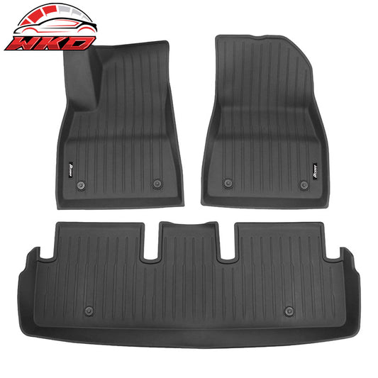 Wholesale 24-26 Tesla Model 3 Highland TPE 3D Car Heavy Duty Floor Mats Liners Carpet - Wikond Auto
