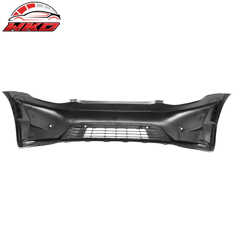 Fits 17-23 Tesla Model 3 IKON Style Front Bumper Cover Unpainted PP