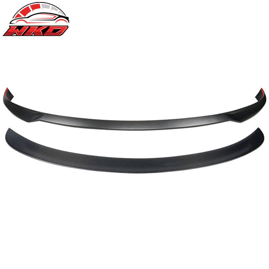 Wholesale 17-23 Tesla Model 3 IKON Front Bumper Lip + Trunk Spoiler Matte Carbon Fiber