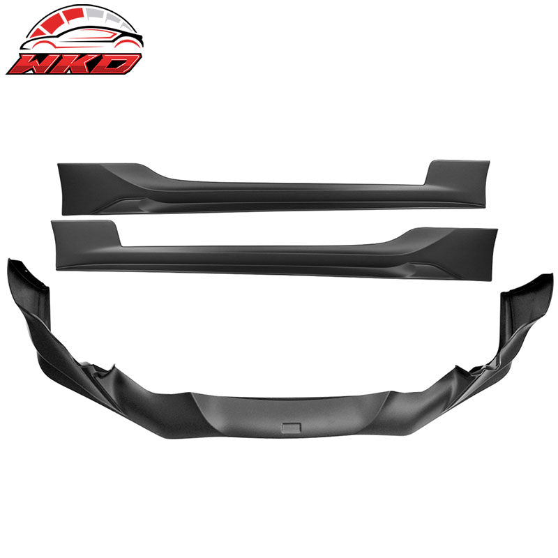 Wholesale 17-20 Toyota 86 Front Bumper Lip + Side Skirts Pair - PP