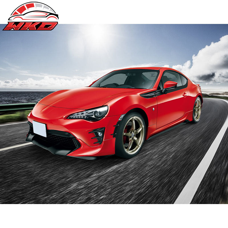 Fits 13-16 FR-S/17-20 Toyota 86 Side Skirts Extension TRD Style Rocker Panel PP
