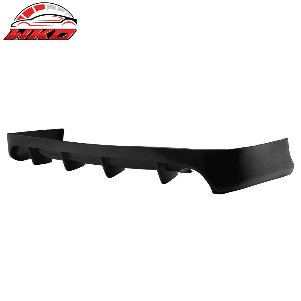 Fits 07-11 Toyota Camry Ikon Aero Style Custom 4Fin Rear Bumper Lip Diffuser PP