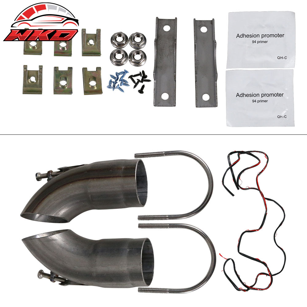 Fits 18-24 Toyota Camry LE MD Style Rear Bumper Lip Diffuser With Chrome Trim