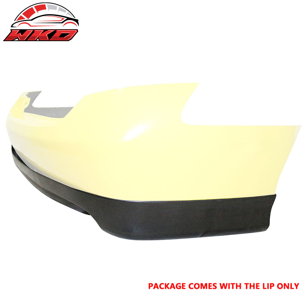 For 07-11 Toyota Camry SE Style Rear Bumper Lip Lower Spoiler Guard Unpainted PU