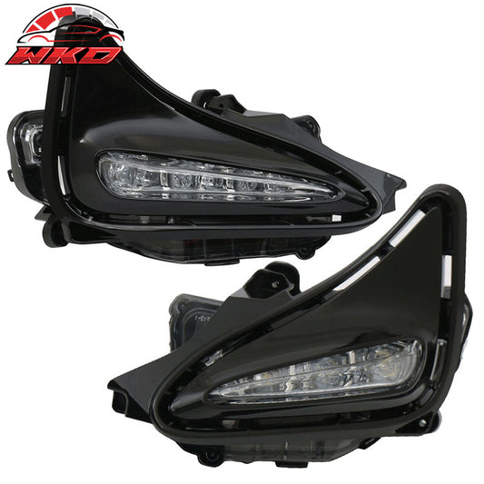 Wholesale 17-19 Toyota Corolla Sedan OE Style Clear Lens LED Fog Lights Lamp Pair - Wikond Auto