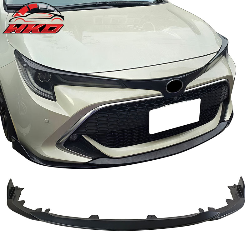 Fits 19-22 Toyota Corolla E210 Hatchback 3PCS Front Bumper Lip Spoiler Unpainted