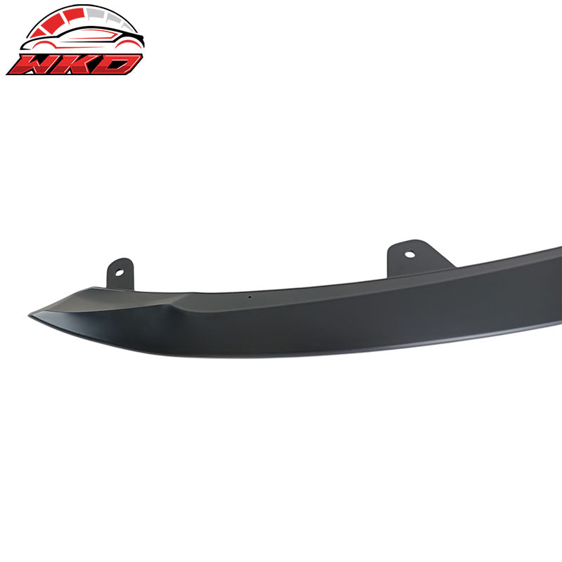 Fits 23-26 Toyota Corolla Hatchback 3PCS Front Bumper Lip Spoiler Matte Black