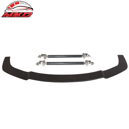 Wholesale 17-18 Toyota Corolla iM Coated Textured Matte Black Front Lip &Splitter Rod