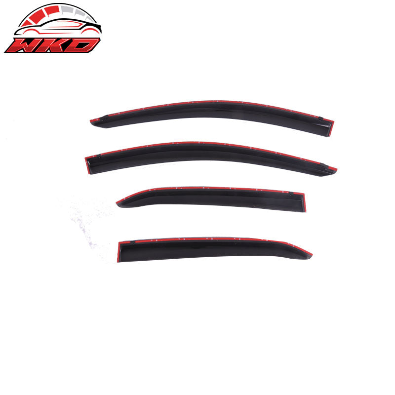 Fits 14-19 Toyota Corolla E170 Acrylic Window Visors 4Pc Set