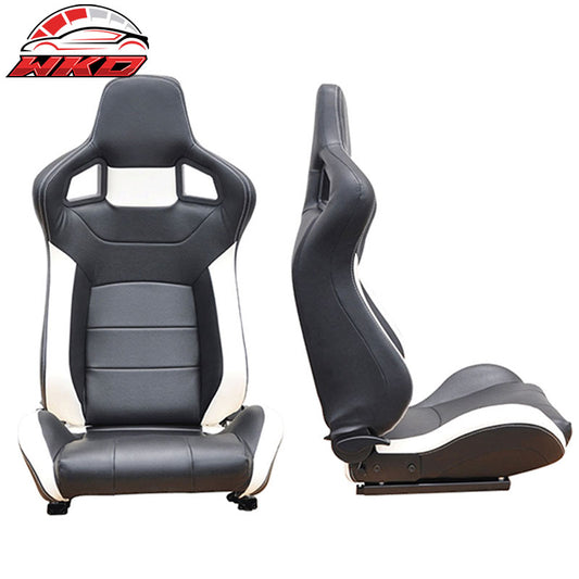 Wholesale 90-99 Toyota MR2 W20 SW20 Chassis Racing Seats + Bracket Pair - Wikond Auto