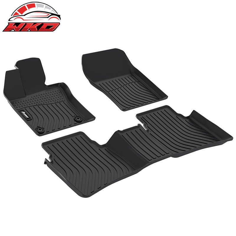 Fits 23-26 Toyota Prius Prime PHEV Anti-Slip Floor Mats All Weather TPE Carpet