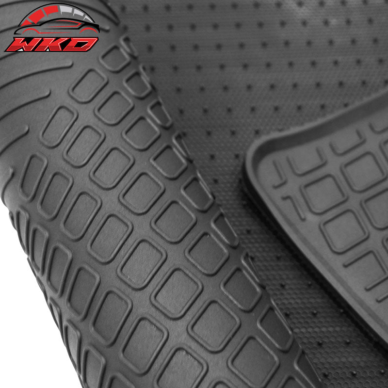 Fits 13-18 Toyota RAV4 XA40 Latex All Weather Black Floor Mats & Cargo Tray