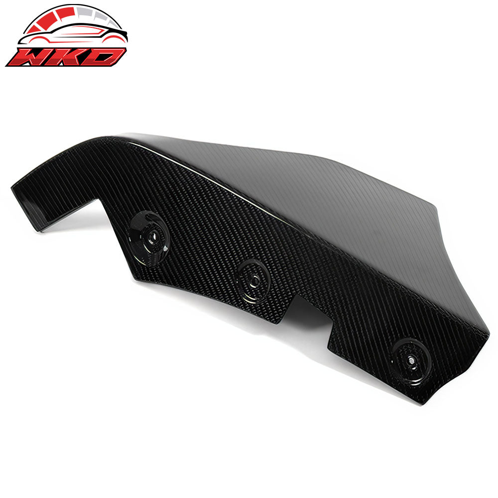 Fits 20-25 Toyota GR Supra A90 A91 AG Style Rear Bumper Apron Gloss Carbon Fiber