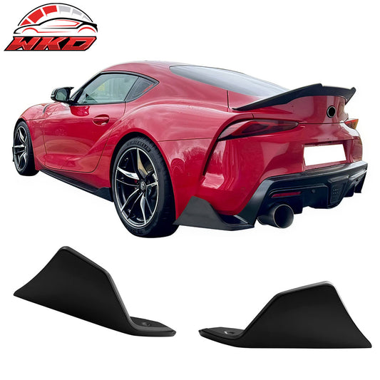 Wholesale 20-25 Toyota GR Supra A90 A91 Rear Bumper Splitters AG Style Matte Black