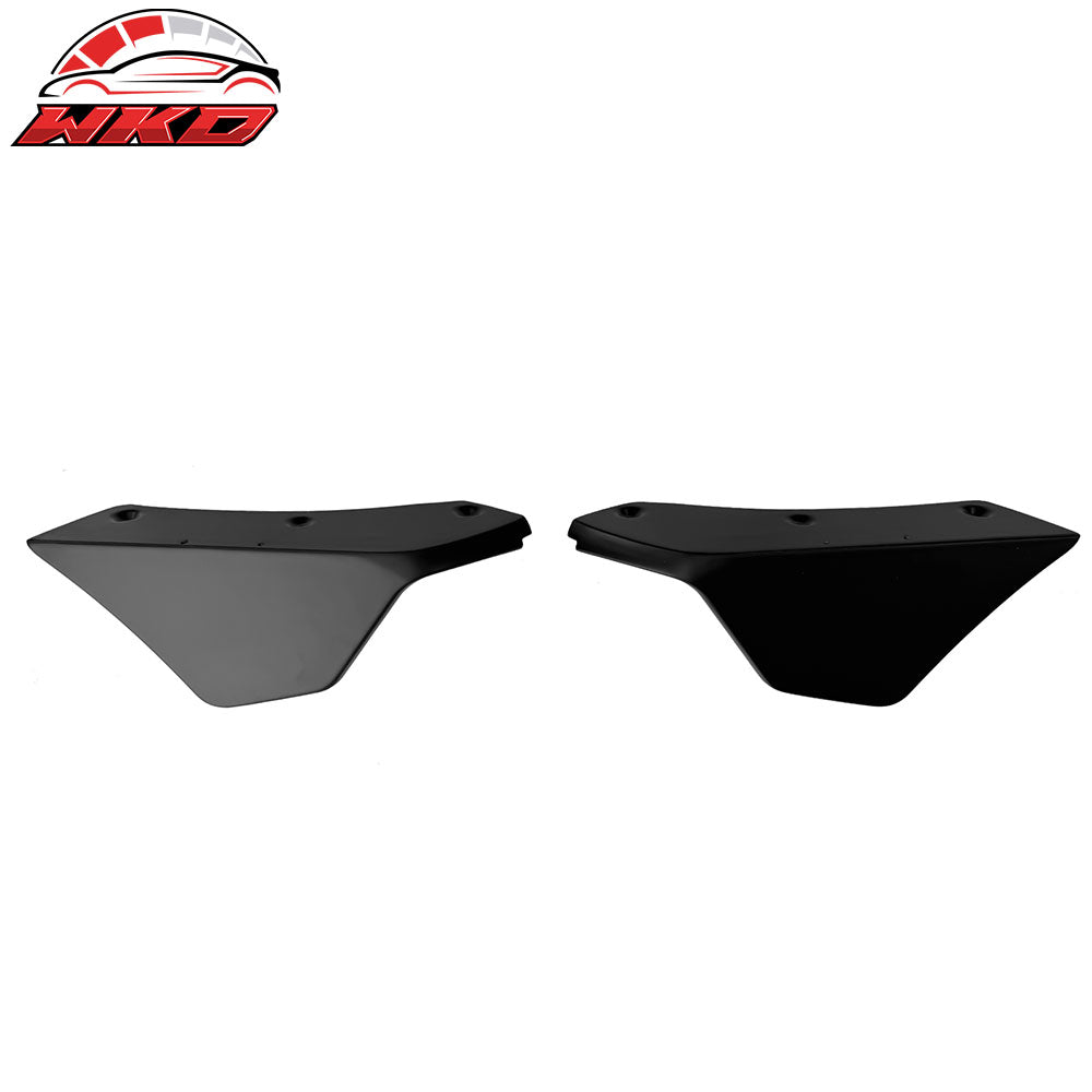 Fits 20-25 Toyota GR Supra A90 A91 Rear Bumper Splitters AG Style Matte Black