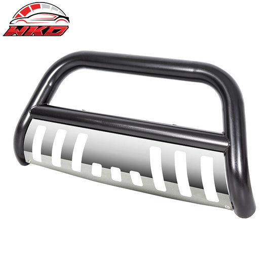 Wholesale 05-15 Toyota Tacoma Black &Silver Bull Bar Brush Push Bumper Grille