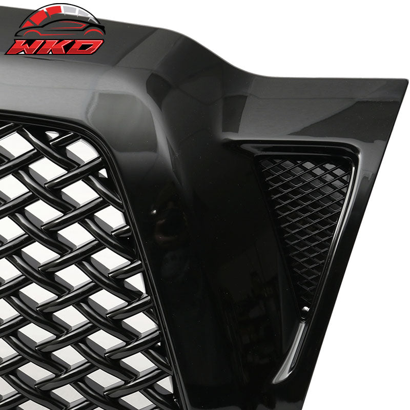 Fits 05-11 Tacoma Unpainted Front Hood Replacement Mesh Grill Grille 06 07 08 09