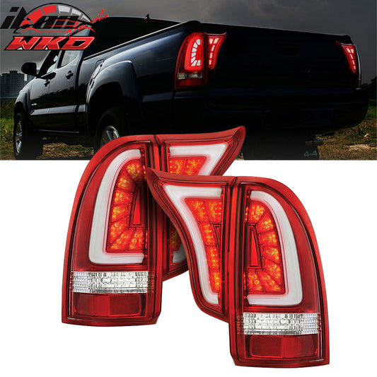 Wholesale 05-15 Toyota Tacoma CR Style 2PCS LED Tail Lights Brake Rear Lapms Assembly - Wikond Auto