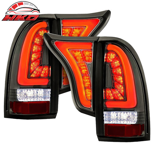 Wholesale 05-15 Toyota Tacoma LED Replacement Tail Lights Smoke Lens Chrome Housing - Wikond Auto