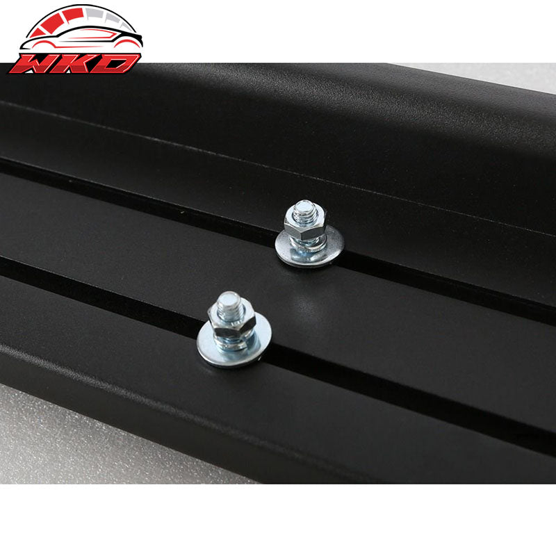 Fits 07-21 Toyota Tundra Crew Max Cab 69" Black Side Step Bar Running Boards