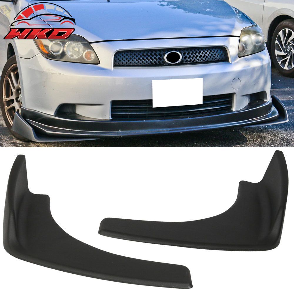 Universal Front Rear Bumper Lip Splitters Winglets Canard 30x4 Inches 2PC PP