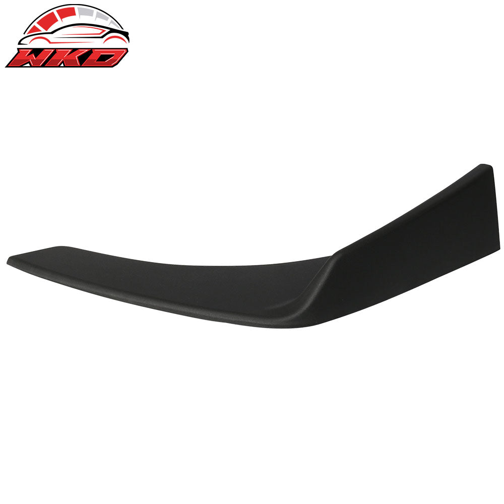 Universal Front Rear Bumper Lip Splitters Winglets Canard 30x4 Inches 2PC PP