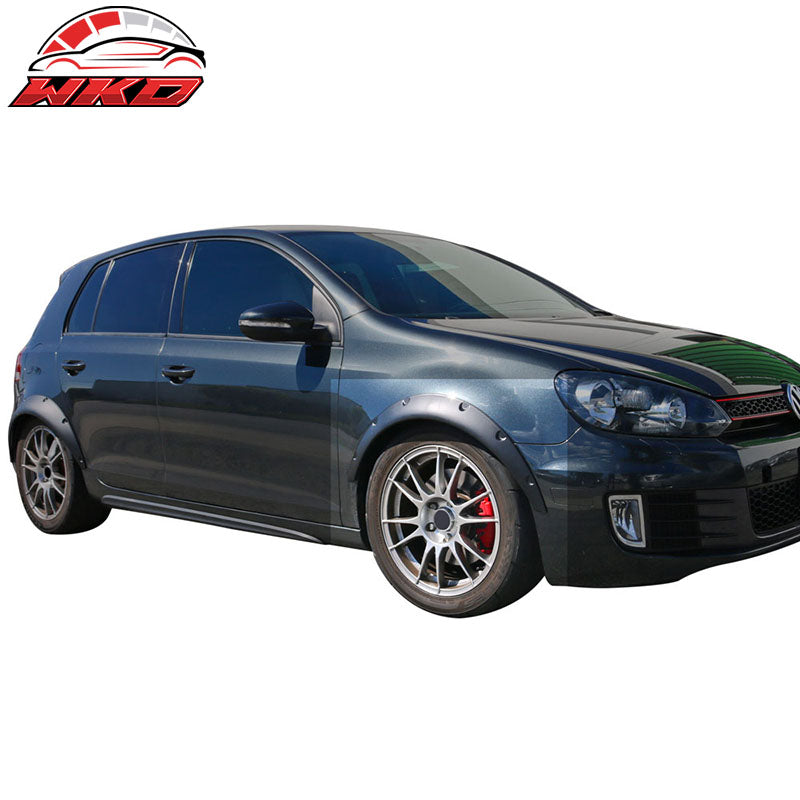 Ikon V2 Universal 50mm Wide PU Fender Flares 4 Pieces Set