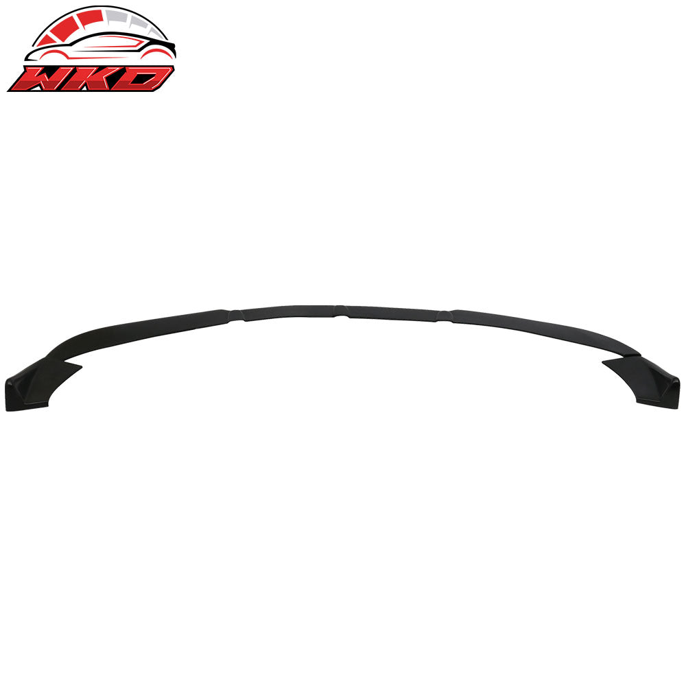 Universal Front Bumper Lip Spoiler 3PC Splitter Unpainted PU