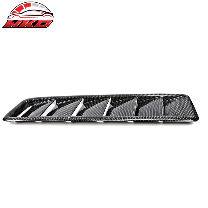 Wholesale Universal Wholesalement Air Flow Hood Vent Scoop Bonnet Cover 2PC 20x5 Inch - CF - Wikond Auto