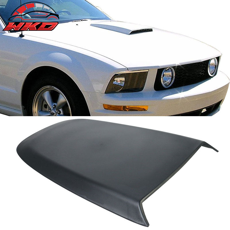 Universal Fit ABS Air Flow Racing Hood Vent Scoop Cover V4 Style 27x16.5Inch