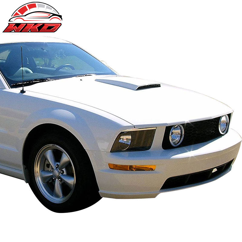 Universal Fit ABS Air Flow Racing Hood Vent Scoop Cover V4 Style 27x16.5Inch
