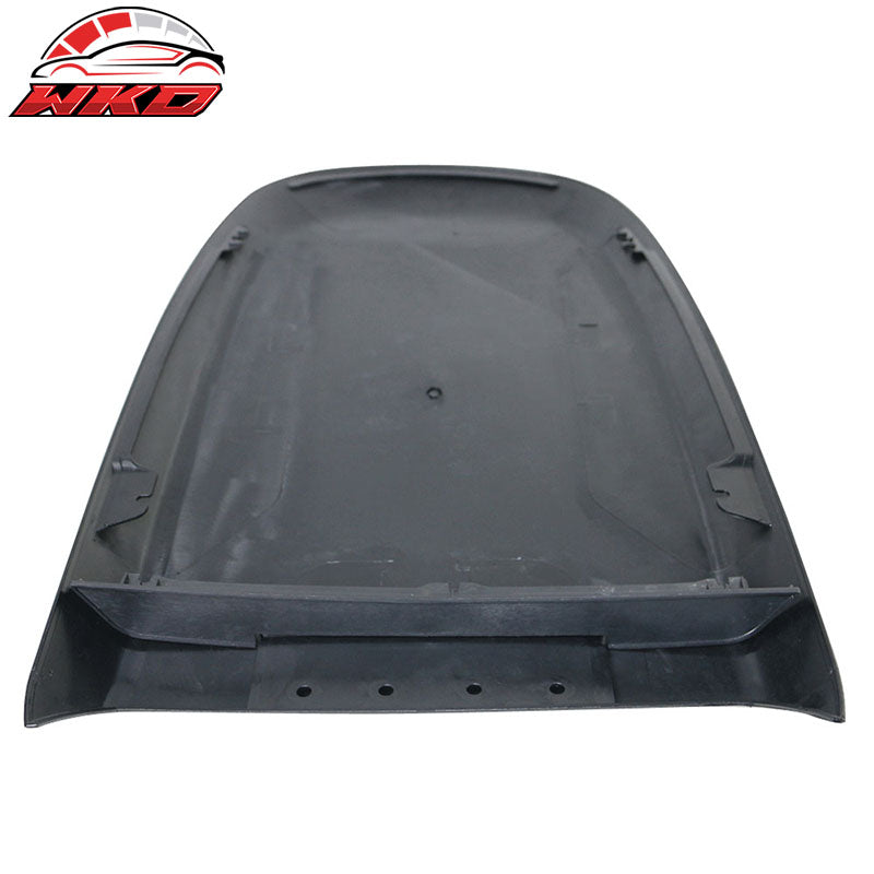 Universal Fit ABS Air Flow Racing Hood Vent Scoop Cover V4 Style 27x16.5Inch