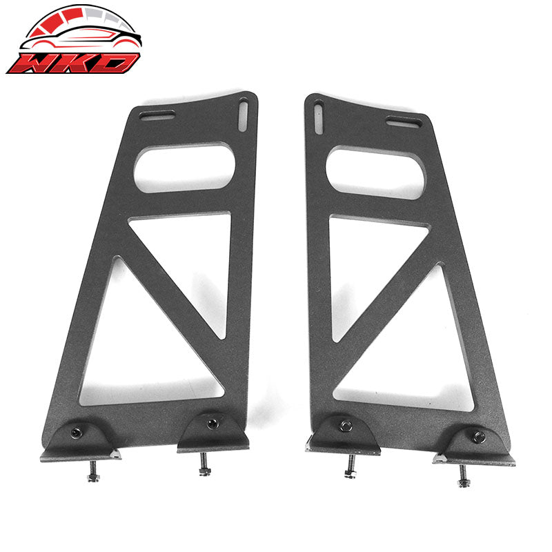 Universal Adjustable V6 Style Roof Spoiler Splitter With Leg - ABS