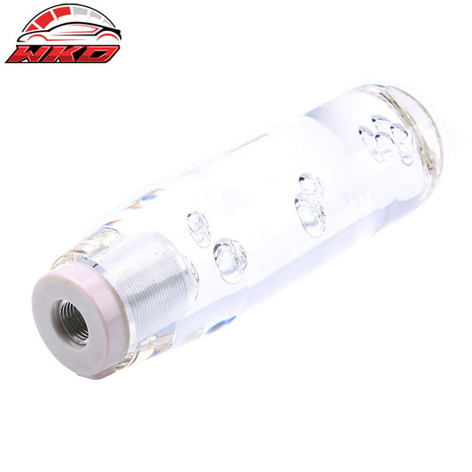 Wholesale LED RGB Shift Knob 15mm Transparent Bubble Manual Shifter W/ Thread Adapters - Wikond Auto