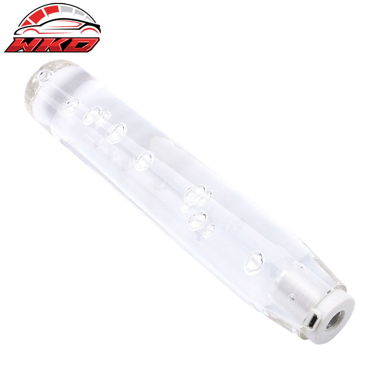 Universal Crystal Bubble LED Shift knob Shifter Head Manual Gear Shifter Cover