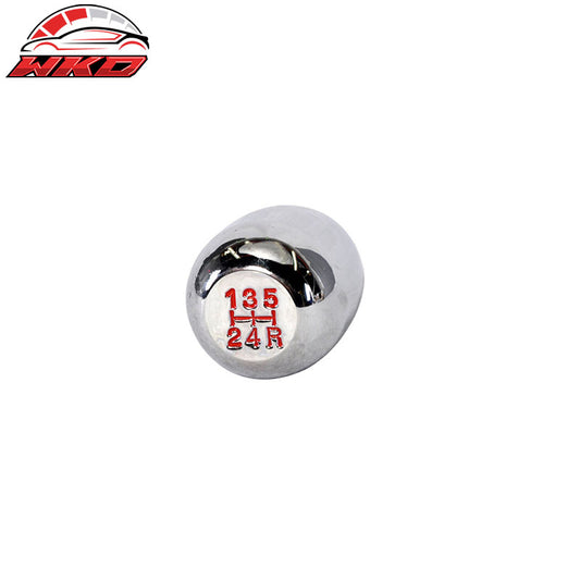 Chrome JDM T-R 5-Speed Gear Shift Knob Integra Wholesale Civic Del Sol CRX Accord