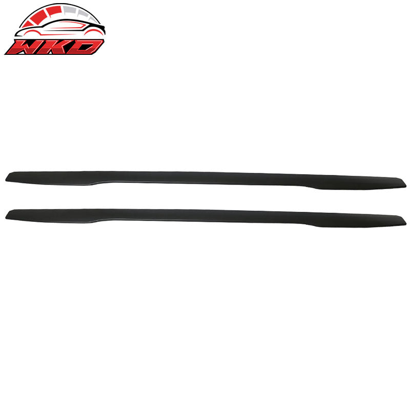 Wholesale Universal IKON V3 Style 85.5 Inch 2PC Side Skirts Extension Lip Rocker Panel ABS