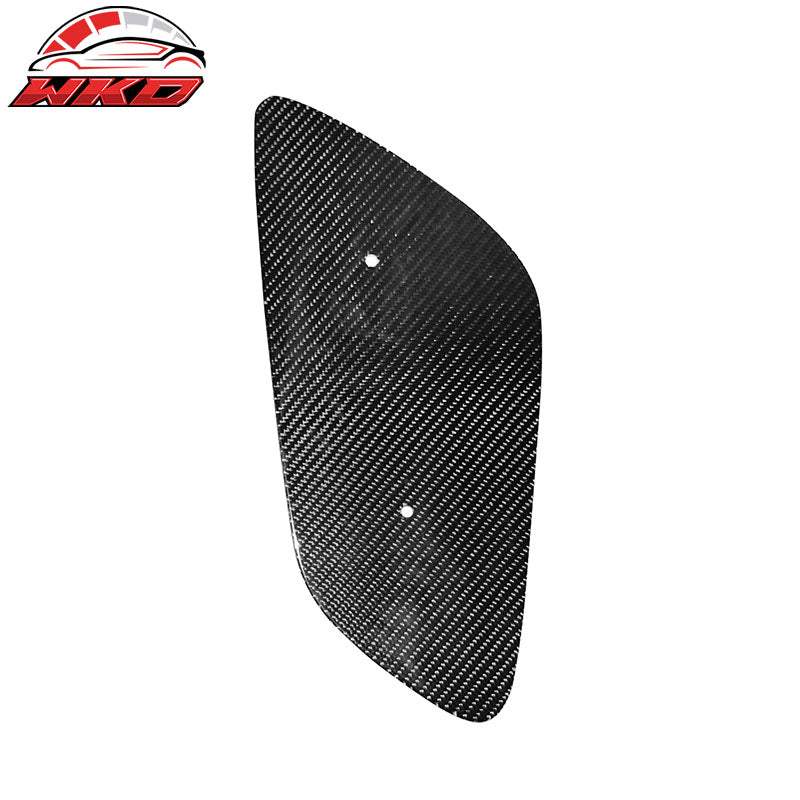 Universal 57" JDM Racing GT RS Carbon Fiber Trunk Spoiler V2 Side Plates V3 Legs