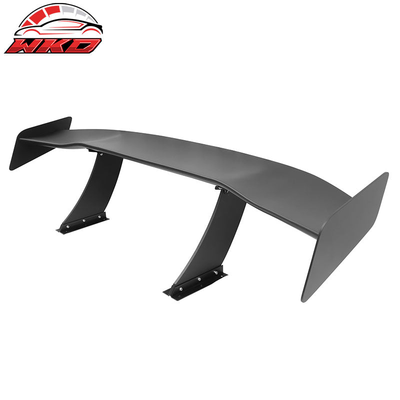 Universal 65" GT Trunk Spoiler Adjustable Rear Racing Wing (V4A Leg + V4D Plate)