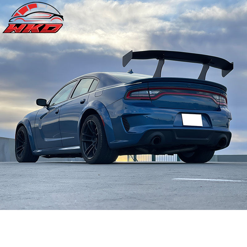 Universal 65" GT Trunk Spoiler Adjustable Rear Racing Wing (V4B Leg + V4C Plate)
