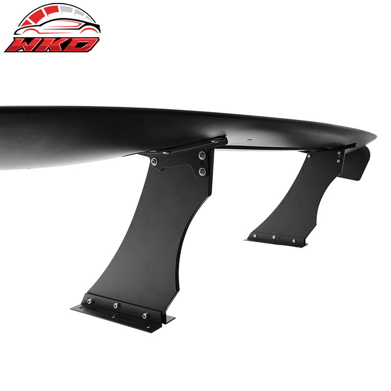 Universal 65" GT Trunk Spoiler Adjustable Rear Racing Wing (V4B Leg + V4C Plate)