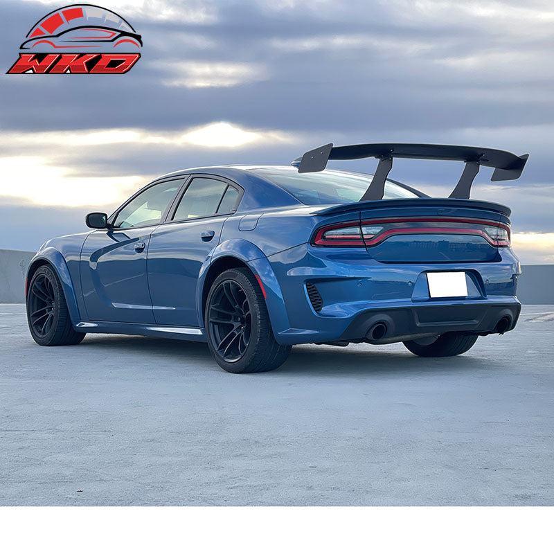Universal 65" GT Trunk Spoiler Adjustable Rear Racing Wing (V4B Leg + V4D Plate)