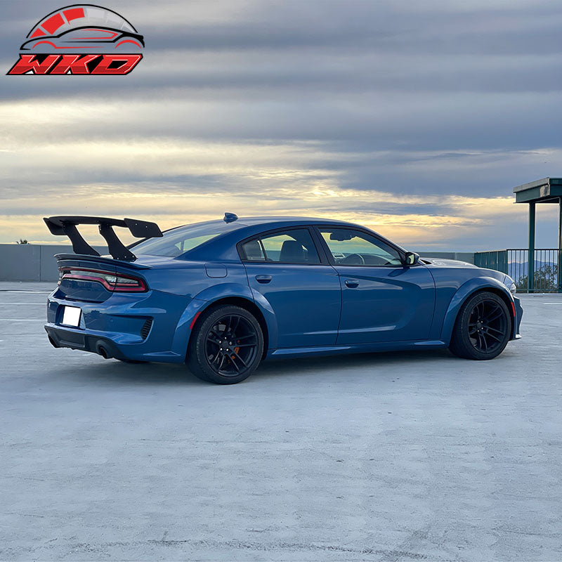 Universal 65" GT Trunk Spoiler Adjustable Rear Racing Wing (V4B Leg + V4D Plate)