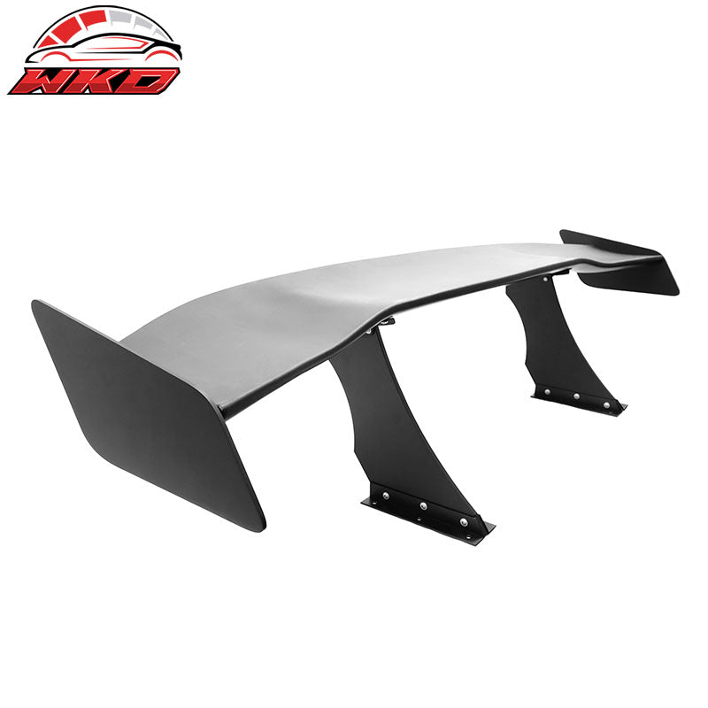 Universal 65" GT Trunk Spoiler Adjustable Rear Racing Wing (V4B Leg + V4D Plate)