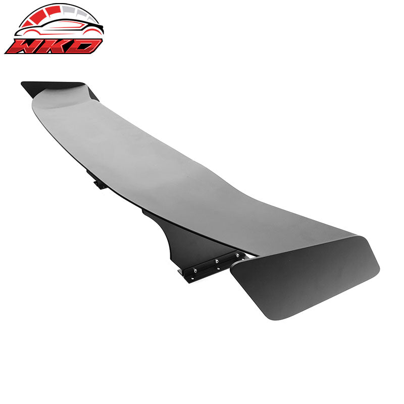 Universal 65" GT Trunk Spoiler Adjustable Rear Racing Wing (V4B Leg + V4D Plate)