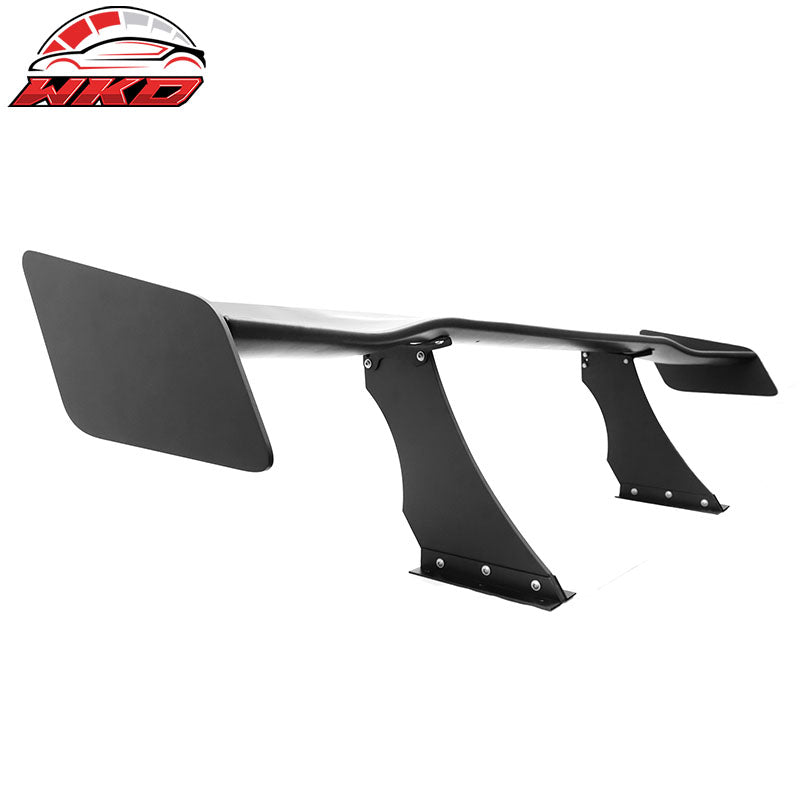 Universal 65" GT Trunk Spoiler Adjustable Rear Racing Wing (V4B Leg + V4D Plate)