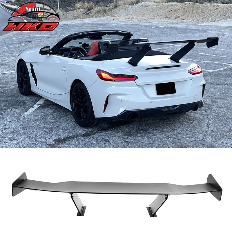Universal 65" GT Trunk Spoiler Adjustable Rear Racing Wing (V4D Leg + V4C Plate)