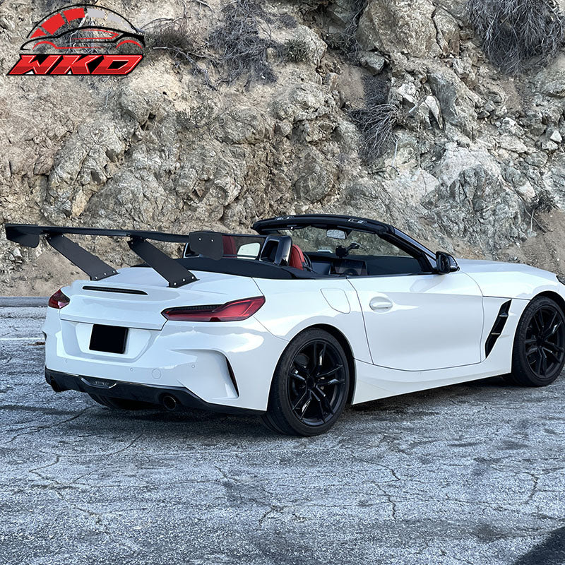 Universal 65" GT Trunk Spoiler Adjustable Rear Racing Wing (V4D Leg + V4C Plate)