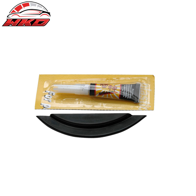 Fits 99-06 VW Golf GTI MK4 Badgeless Style Black Front Bumper Hood Grille ABS